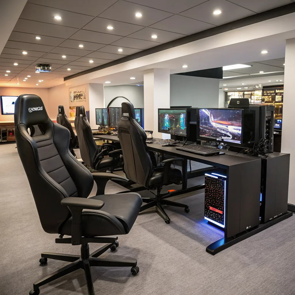 More Game Lounge high performance gaming setup